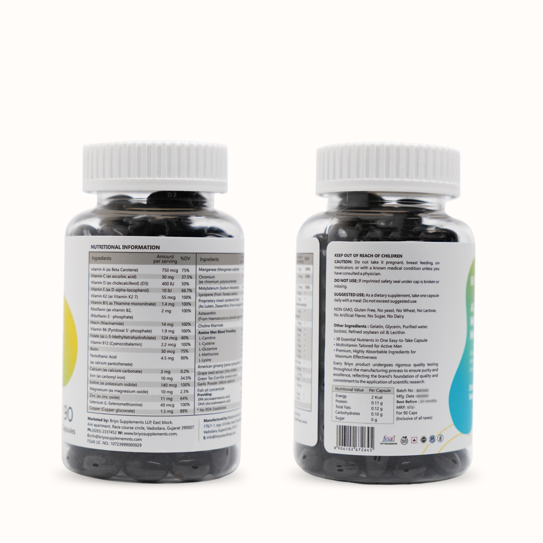 All Around Men – Multivitamin with 38 Essential Nutrients