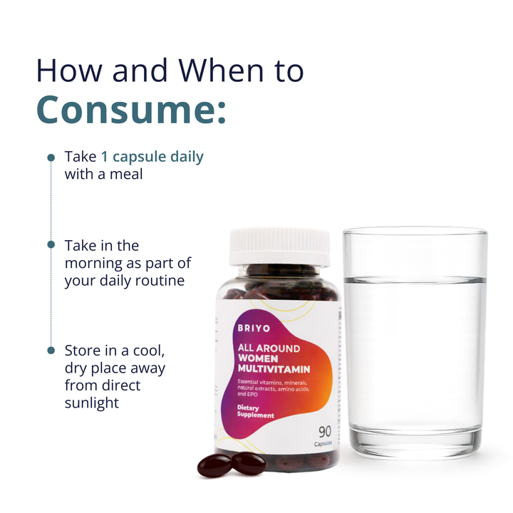 All Around Women – Multivitamin with 38 Essential Nutrients