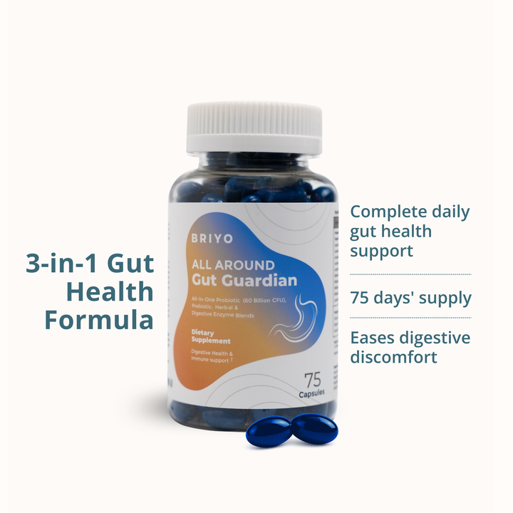 All Around Gut Guardian - Probiotics, Prebiotics & Enzymes for Gut Health