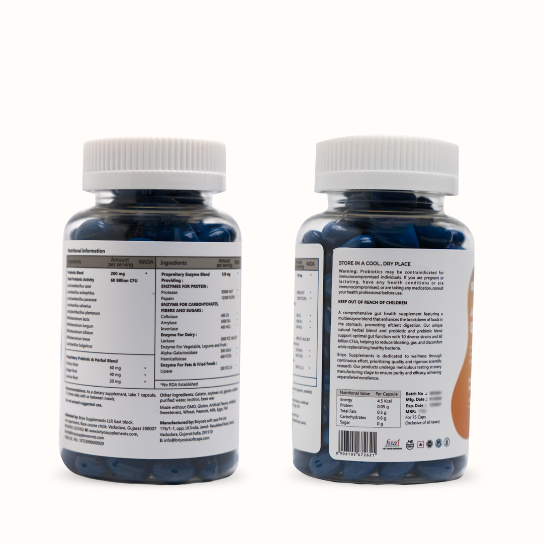 All Around Gut Guardian - Probiotics, Prebiotics & Enzymes for Gut Health