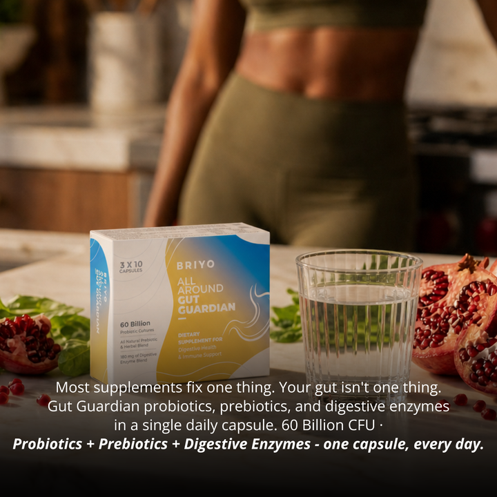 All Around Gut Guardian - Probiotics, Prebiotics & Enzymes for Gut Health