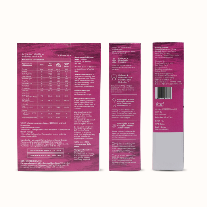 Forme Collagen + Hyaluronic Acid Drink Mix – Skin & Joints Support