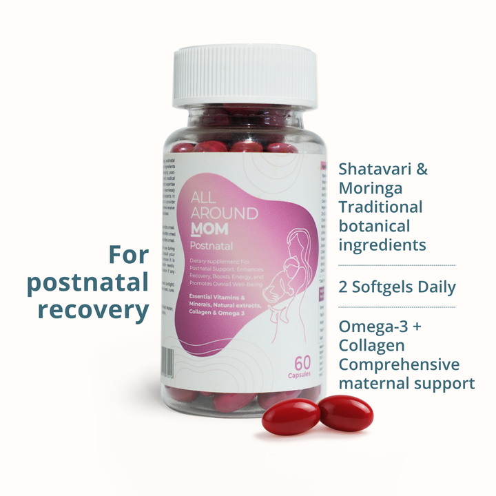 All Around Mom – Postnatal Multivitamin for New Mothers