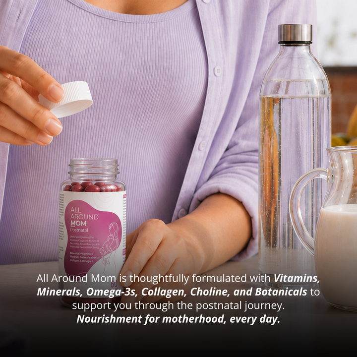 All Around Mom – Postnatal Multivitamin for New Mothers