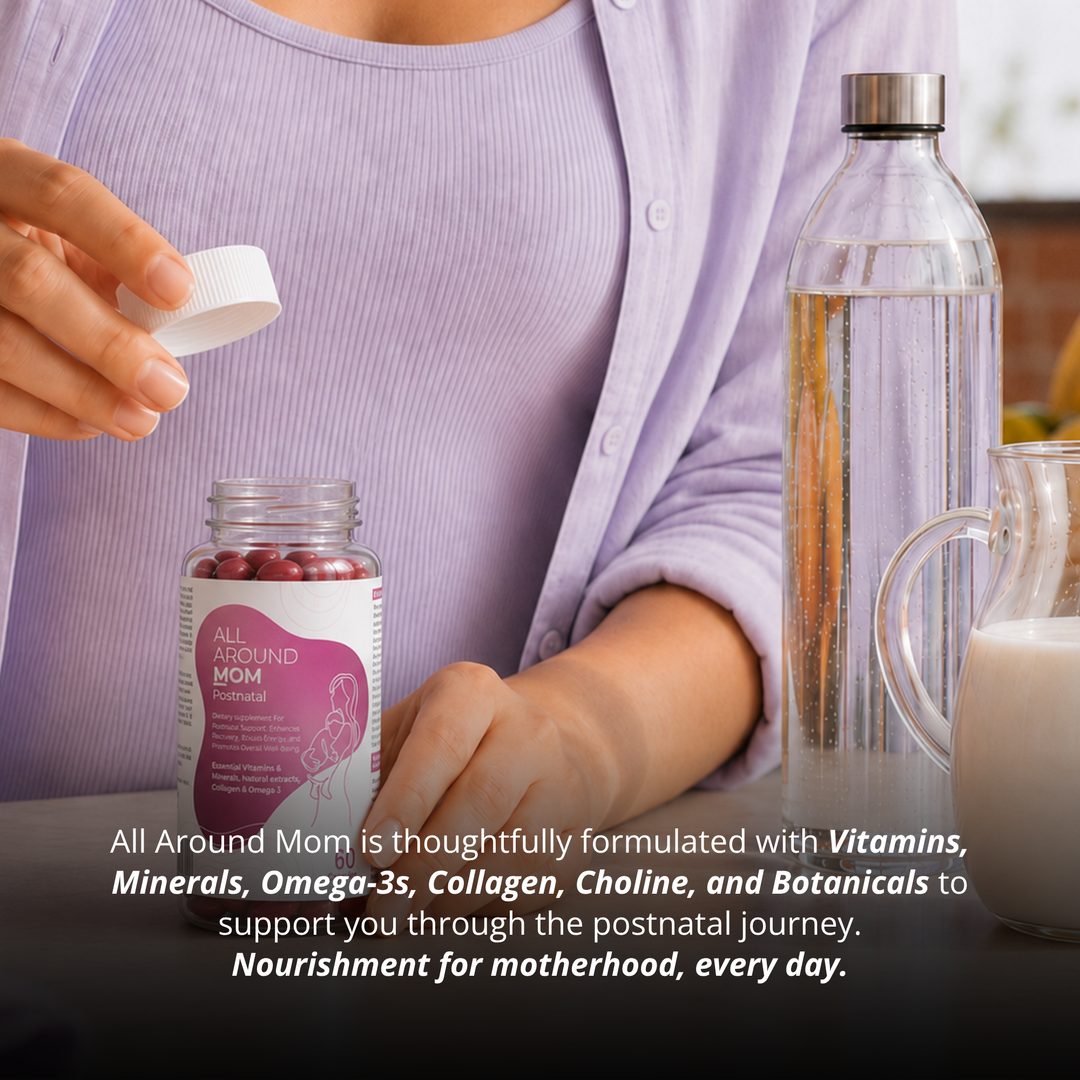 All Around Mom – Postnatal Multivitamin for New Mothers
