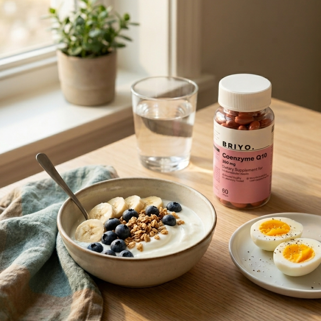 CoQ10 200mg Capsules – Heart Health & Energy Levels