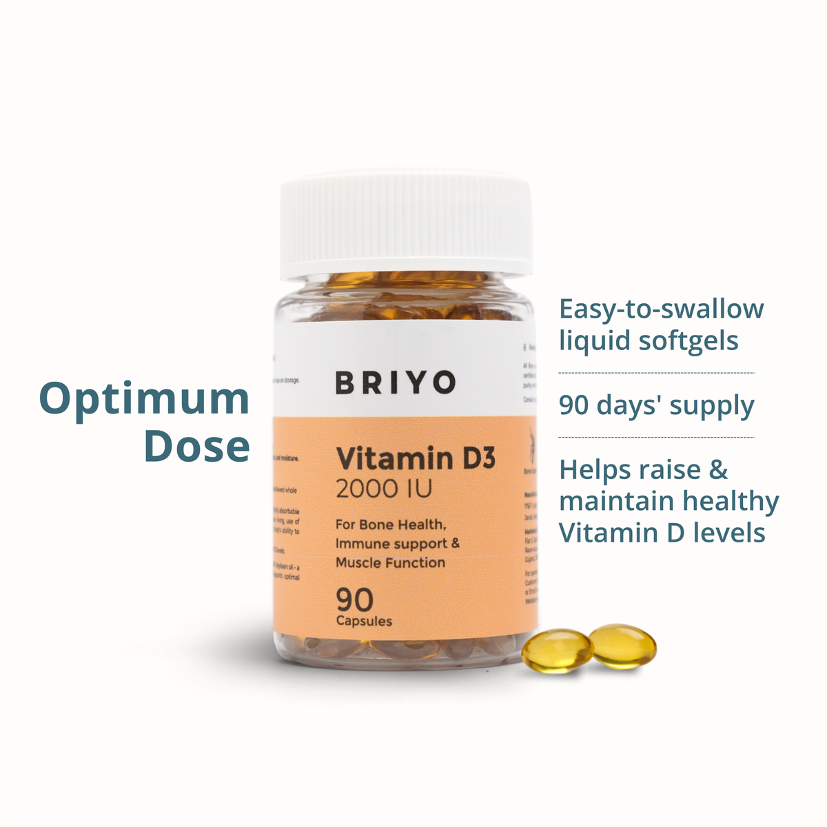 Bone Strength Bundle – Vitamin D3 2000 IU + OrthoMax