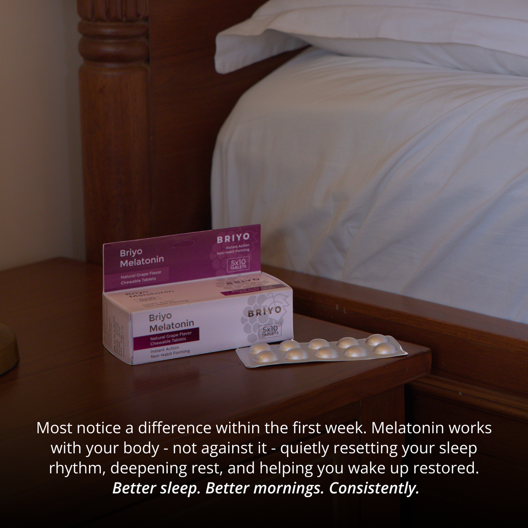 Melatonin 3mg Chewable Tablets – Natural Sleep Aid