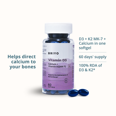 Calcium + D3 + K2 (OrthoMax) | Softgels | Bone Strength