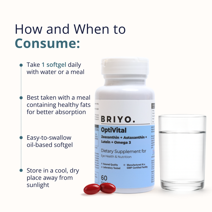OptiVital – Lutein & Zeaxanthin for Vision Support