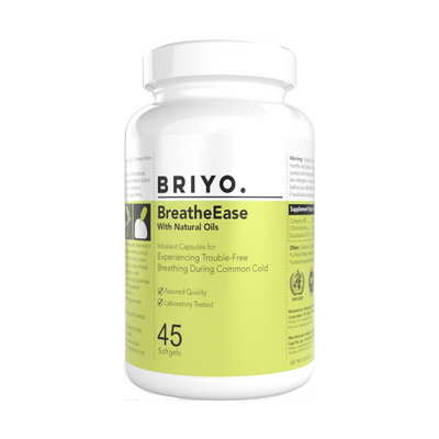 BreatheEase Inhalant Capsules – Nasal Comfort & Easy Breathing