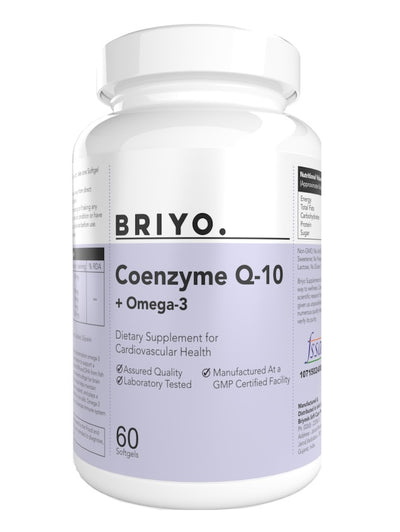 CoQ10 + Omega-3 Softgels – Heart Health & Cellular Energy