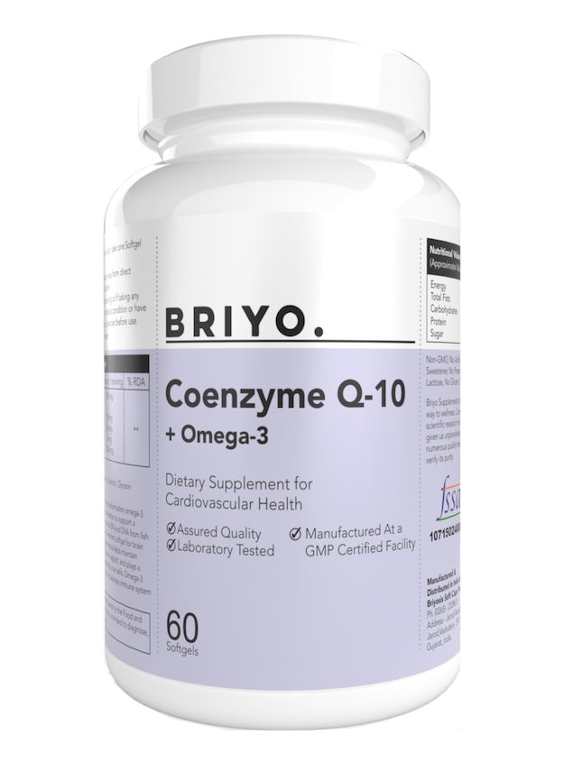 CoQ10 + Omega-3 Softgels – Heart Health & Cellular Energy