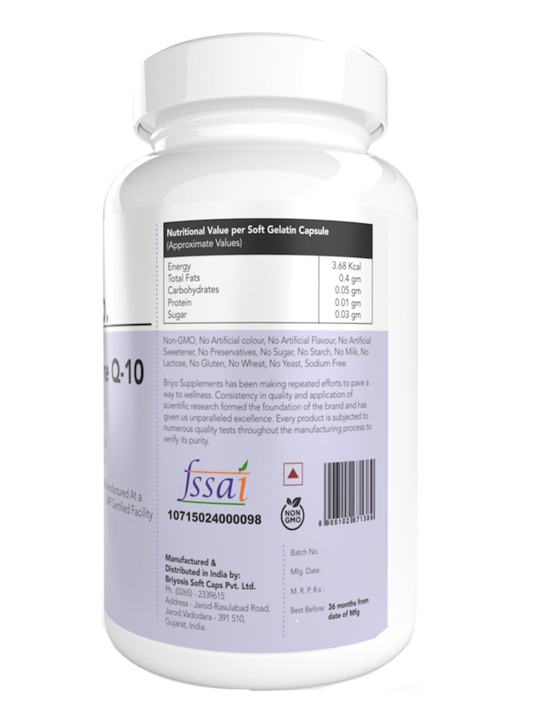 CoQ10 + Omega-3 Softgels – Heart Health & Cellular Energy