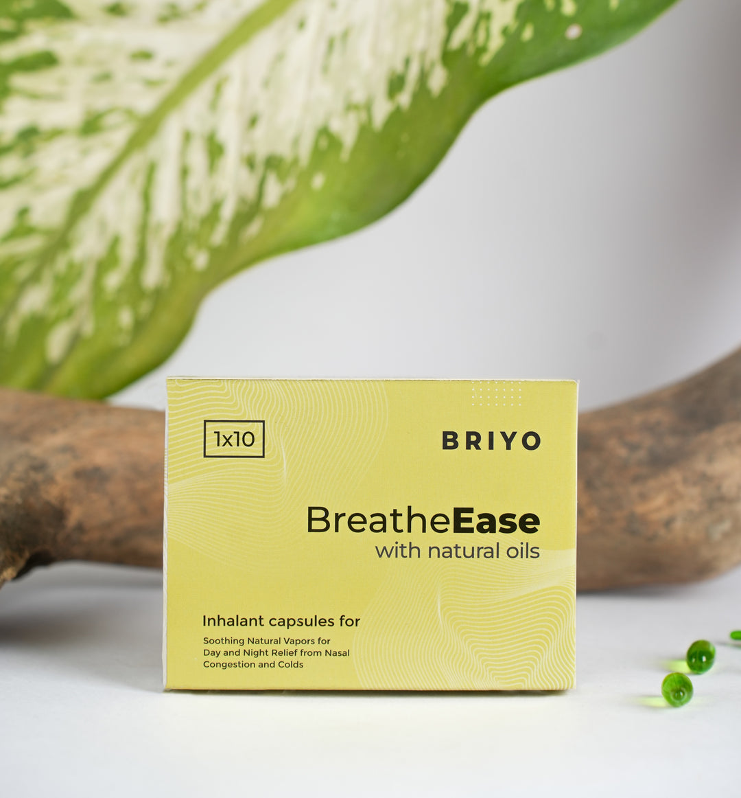 BreatheEase Inhalant Capsules – Nasal Comfort & Easy Breathing