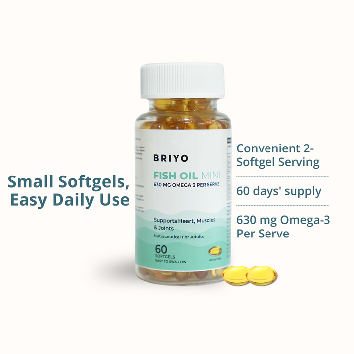 Fish Oil Mini 450mg – Omega-3 Easy Swallow Softgels