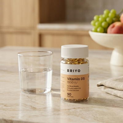 Vitamin D3 1000 IU | Softgels | Daily Vitamin D