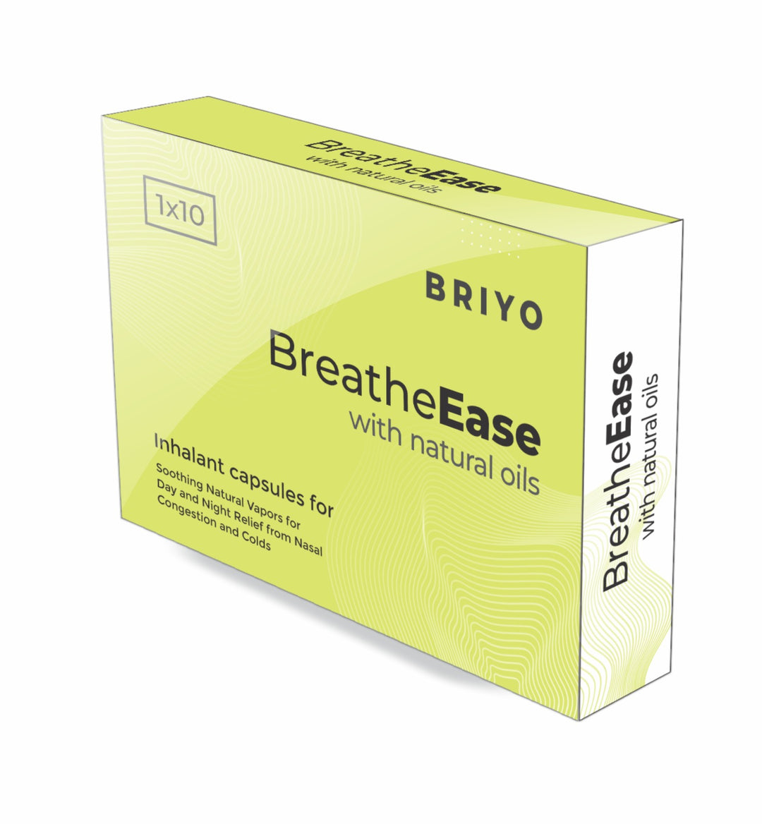 BreatheEase Inhalant Capsules – Nasal Comfort & Easy Breathing