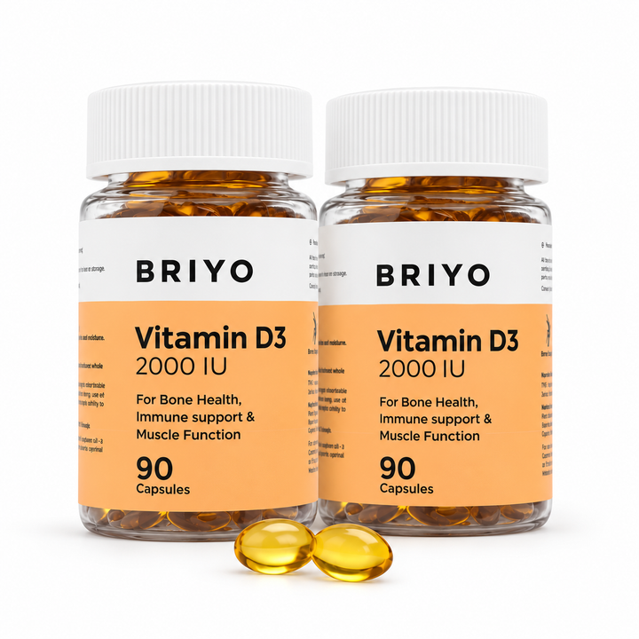 Vitamin D3 2000 IU | Softgels | Bones and Immunity
