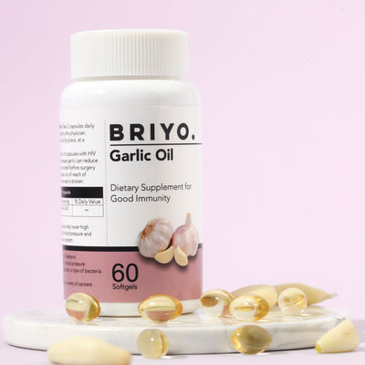 Garlic Oil Capsules – Heart Health Support & Immunity Booster