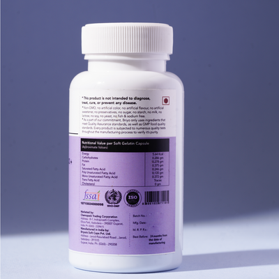 Calcium + D3 + K2 (OrthoMax) | Softgels | Bone Strength